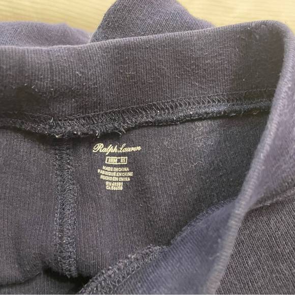 Ralph Lauren Toddler  Navy Blue Jogger 18 Months - Picture 4 of 4